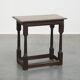 Large Antique English Side Table/Stool
