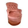 Padded pink toad chair