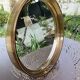Miroir rond en plexiglas fumé - GILAC n°1813 - Vintage 1970
