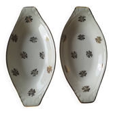 1 lot of two oval serving dishes