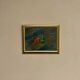 Oil on canvas “Still Life with Fruits” by Olle Bredford,Vintage & Framed 38×30cm