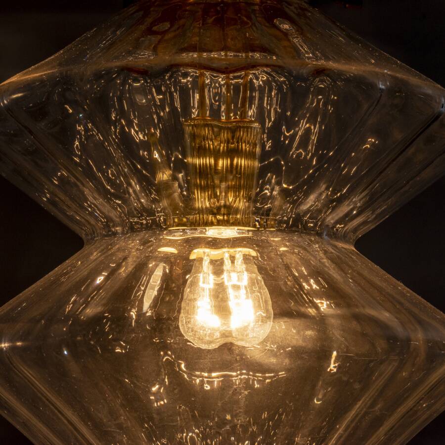 Pendant Lamp, Preciosa, 1970s, Czechoslovakia