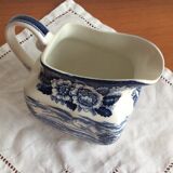 Crémier Lochs of Scotland made in England Loch Leven - décors bleu
