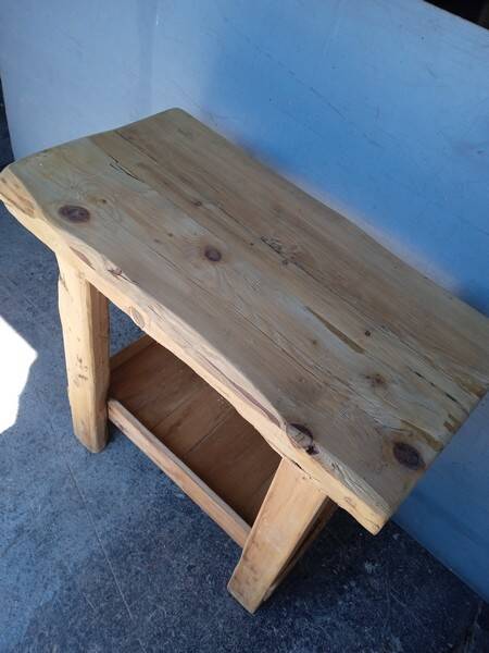 Workbench 90cm old solid wood