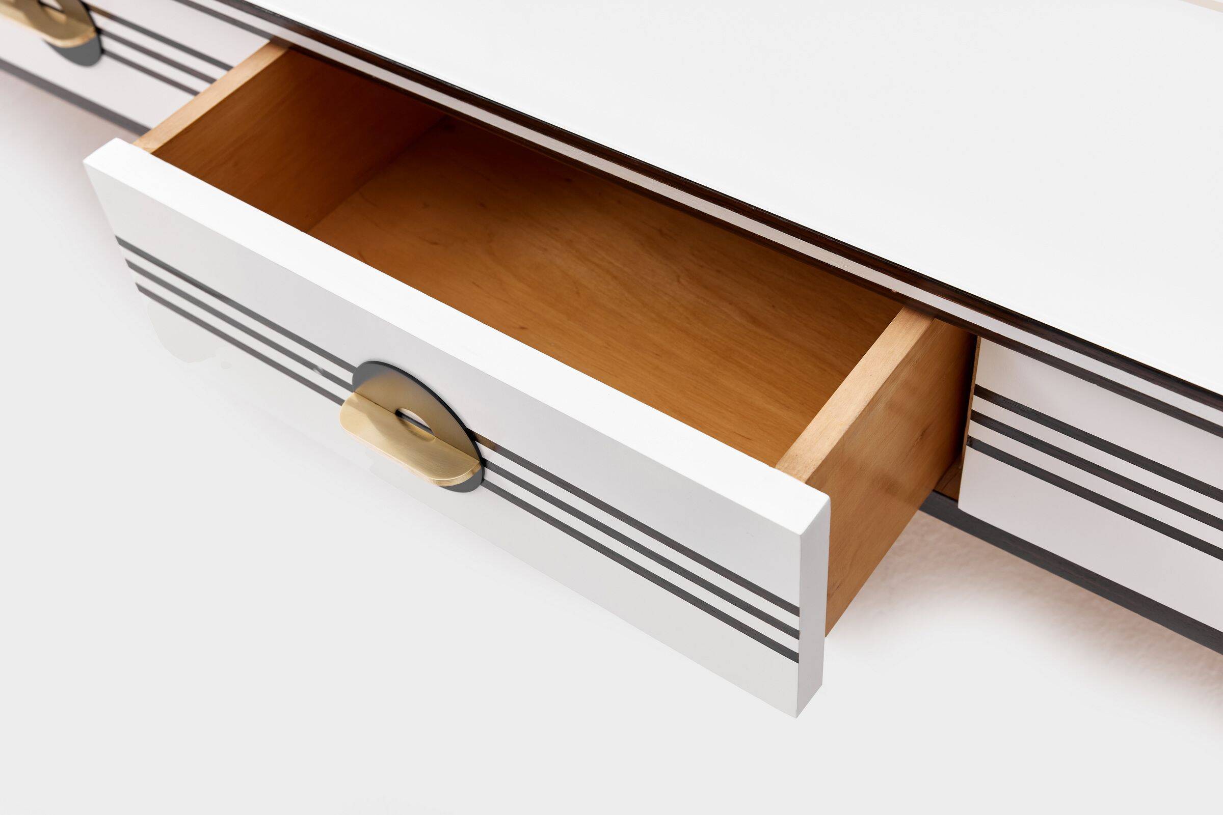 Lowboard en bois, design danois, années 1960, production : Danemark