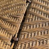 Rattan armchair