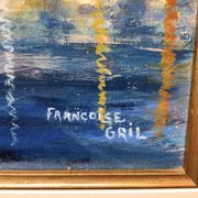 Françoise Gril, peinture, "haven"