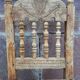 Antique wooden chair.
