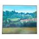 Country landscape by nelly le couedic (20th century)
