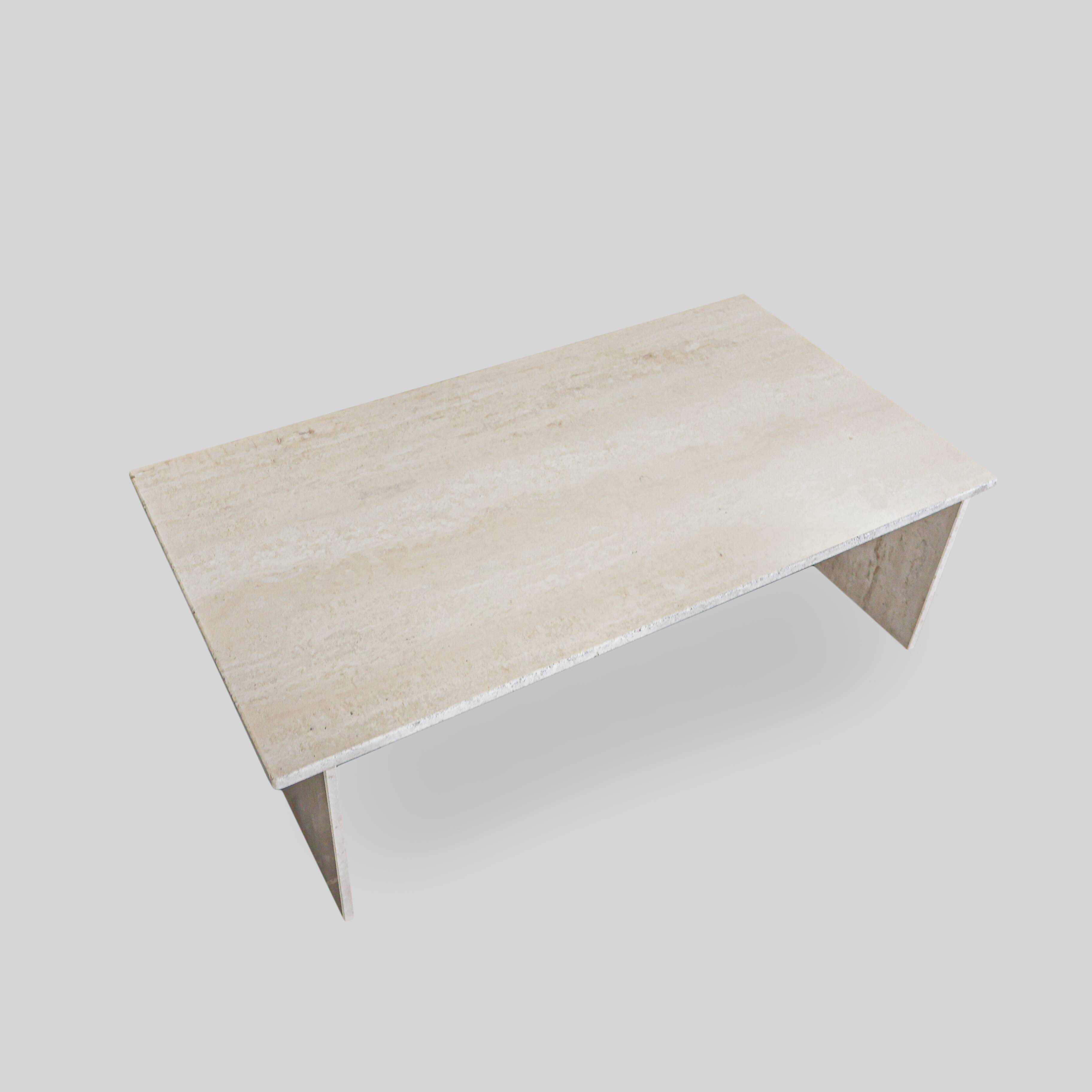 Vintage Travertine Coffee Table