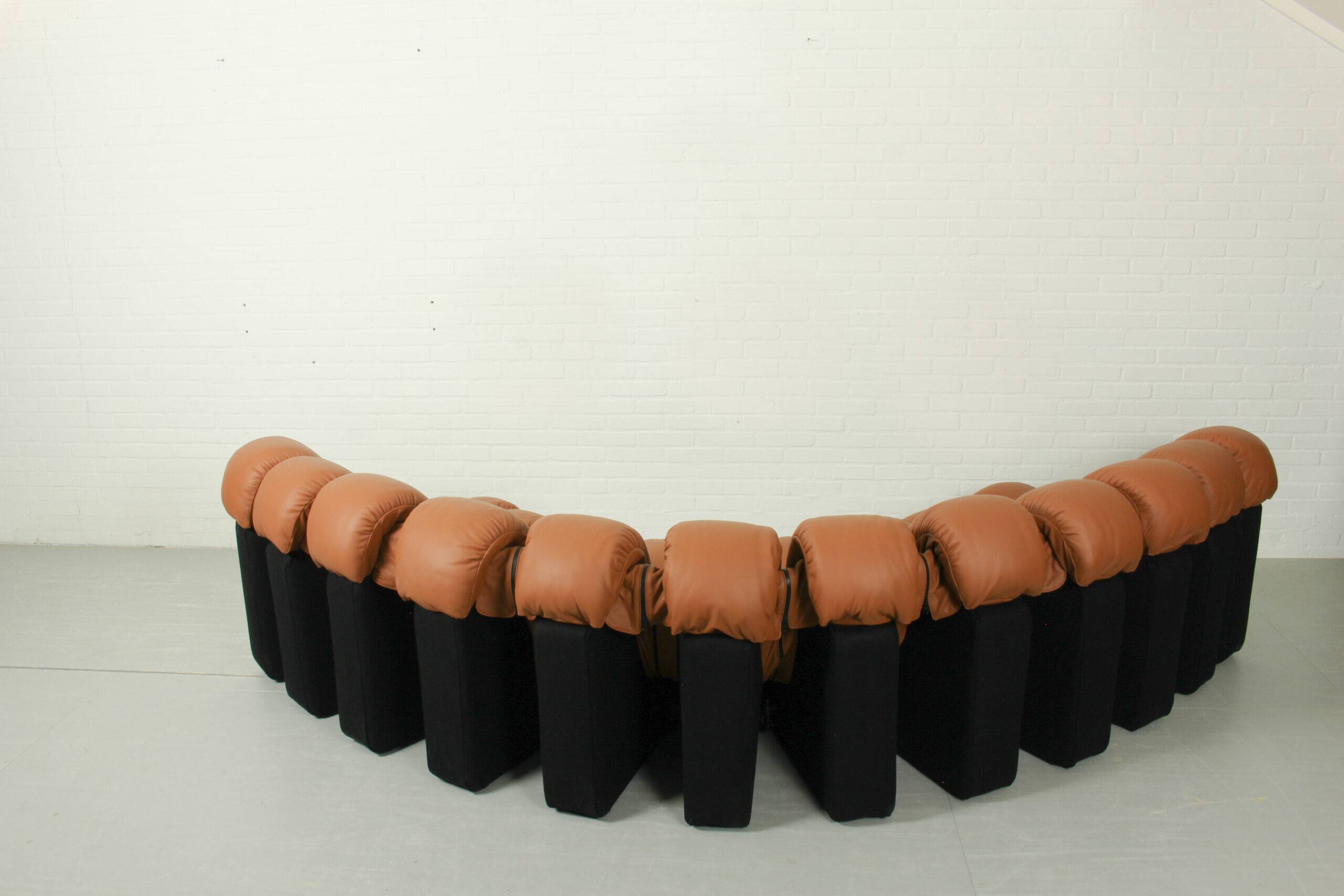 DS-600 'Non Stop' sofa by Eleonore Peduzzi Riva for De Sede with 12 elements, Switzerland 1970s