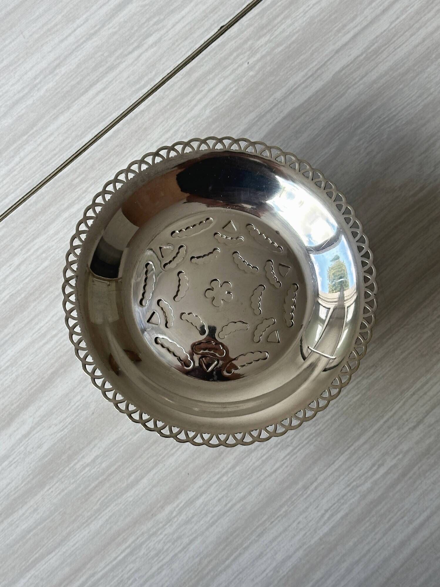 Silver-plated COQUILLOR butter dish