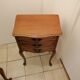 Pair of old wooden bedsides