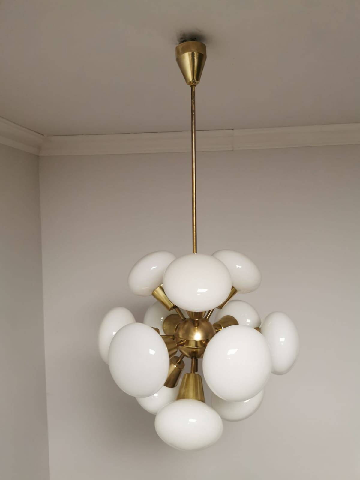 Sputnik Chandelier from Kamenický Šenov