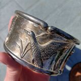 Silver bird bowl
