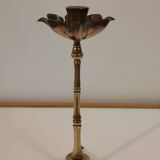 Brass and copper candlestick by Was Benson 1900