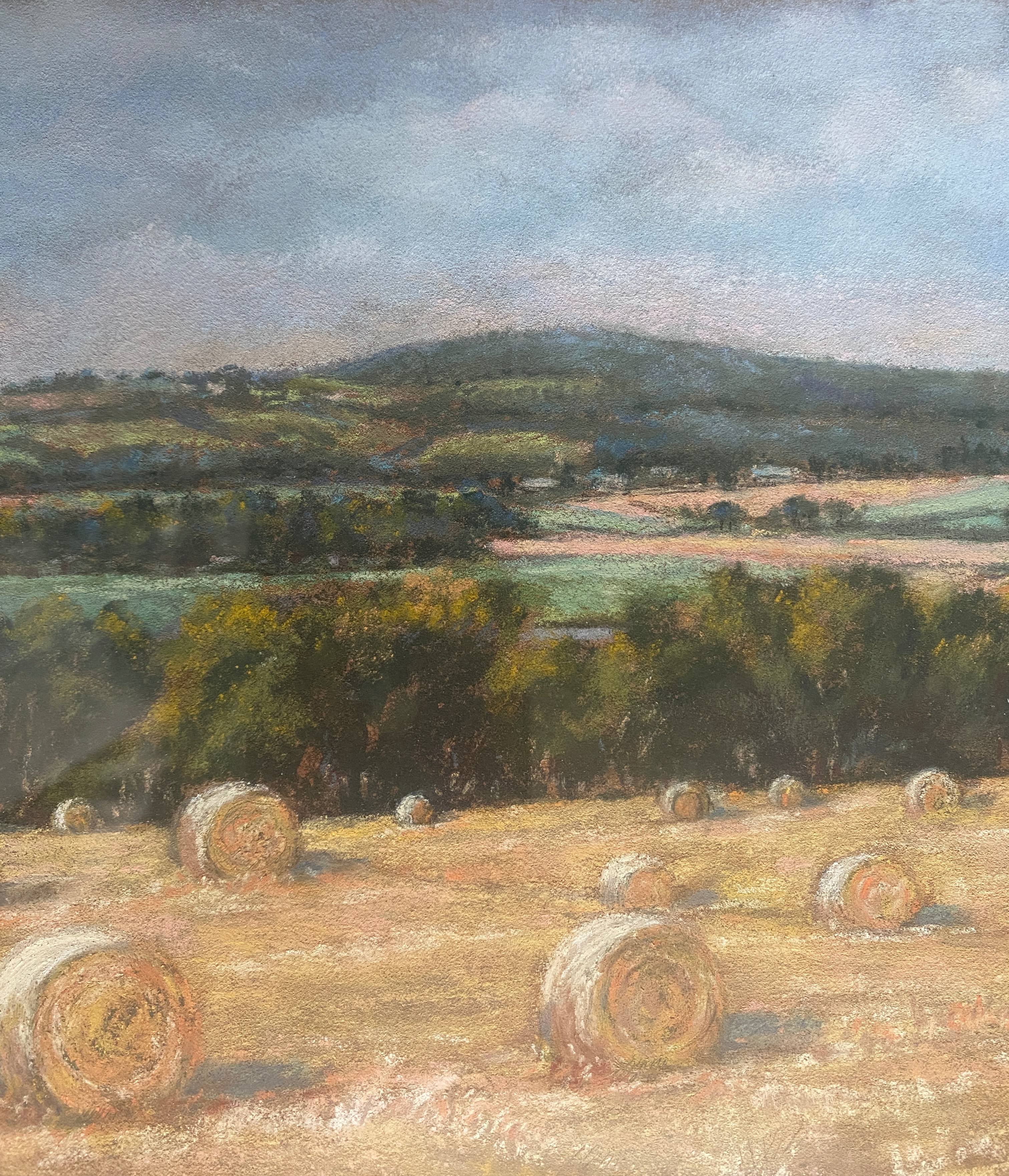 Painting in pastel by J Perrin Cornu