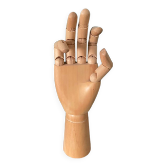 Wooden hand medium