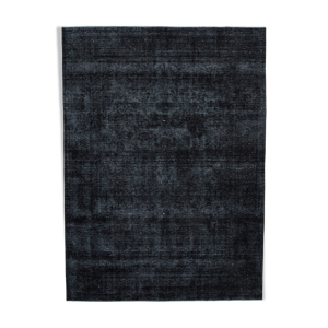 tapis persan surteint tissé à la main 288 cm x 396 cm tapis en laine noire