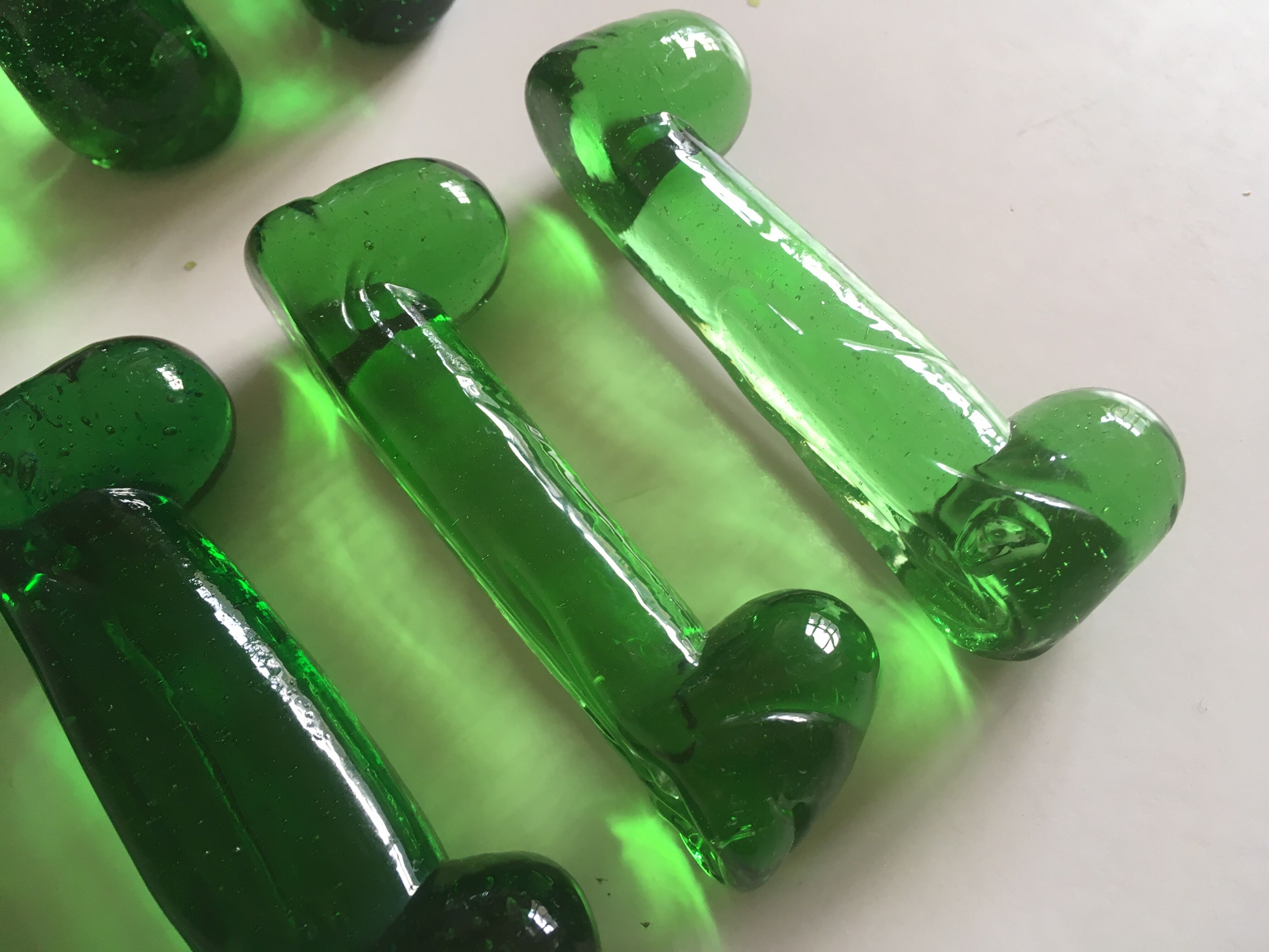 Biot Riviera bubbling glass knife holder 1960