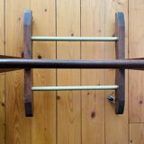 Wooden valet on wheels