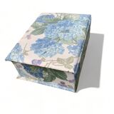 Jewelry box 21cm 70s with mirror and double level beauty makeup VINTAGE Old