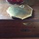 Brass mirror