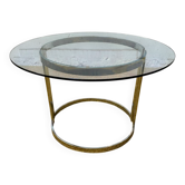 Table à manger en verre Vittorio Introini