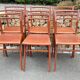 Suite de  8 chaises de Bistrot vintage années 1960