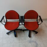 2 office chairs
