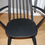 Ercol black rocking chair