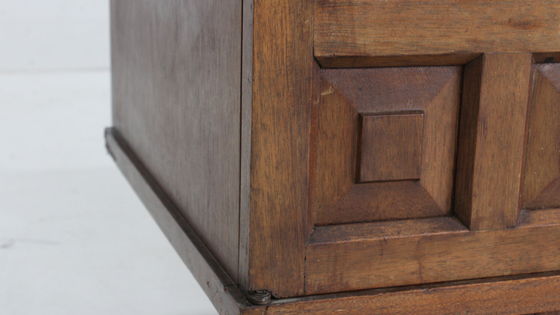 Vintage Spanish brutalist sideboard credenza 1970s