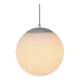 Lampe boule suspendue vintage en verre par hala zeist, 1960s