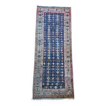 Tapis de couloir Persan Veramin fait main 264x106cm