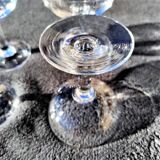 1 set of 4 champagne glasses