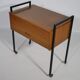 1960s Teak Chest of Drawers Roll Sewing Box