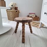 Vintage tripod stool