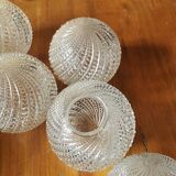 Vintage Space Age chandelier 5 lights