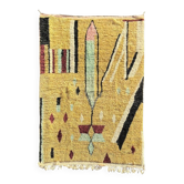 Tapis berbère marocain boujad  moderne en laine
