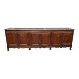 Rare Louis XV enfilade with 6 doors