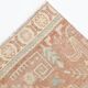 3x12 nuances de tapis de coureur persan rose pâle, 92x371cm