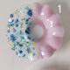 Murano flower wall light