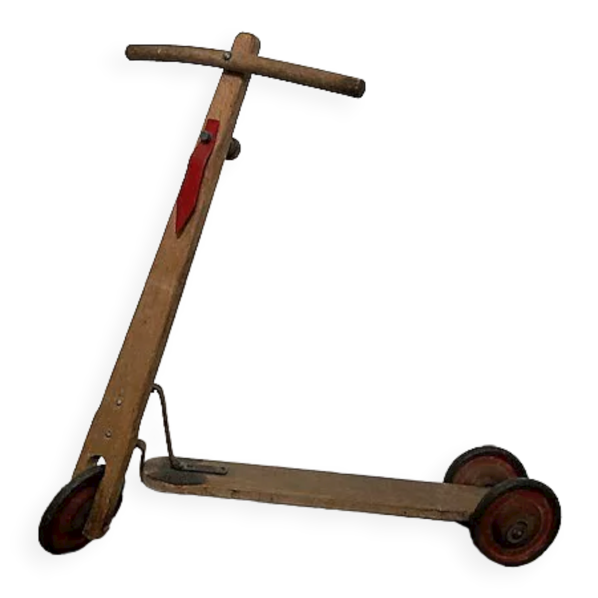 2211787 Old wooden scooter toy 1960s