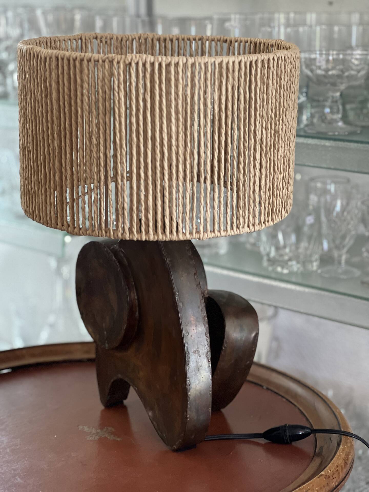 Brutalist lamp