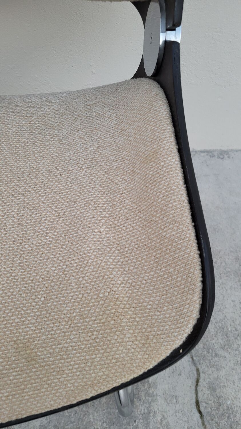 Fauteuil design style Étienne Fermigier 1970 vintage