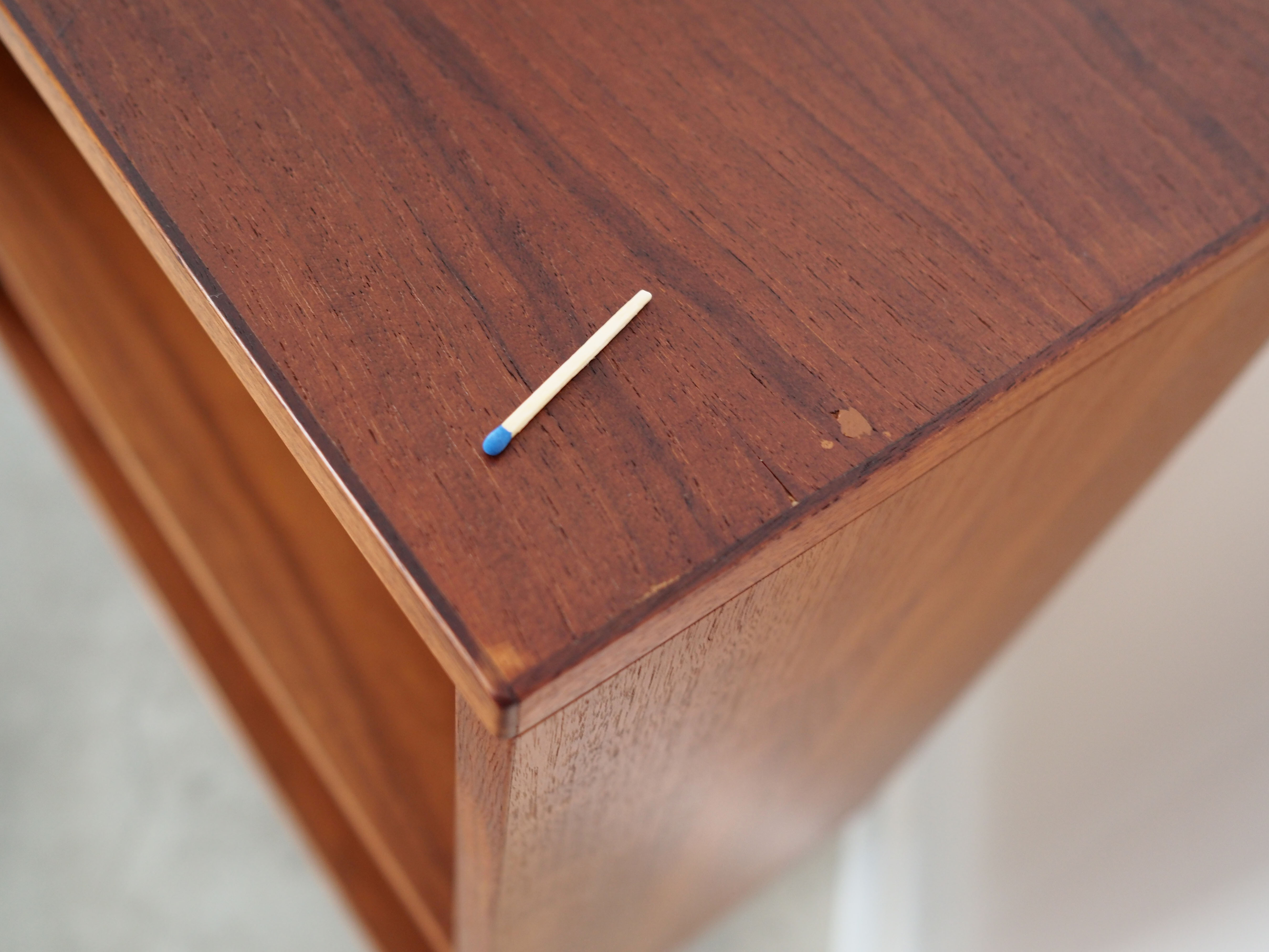 Teak bookcase, Danish design, 1970s, production Denmark