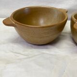 Set of 3 stoneware bowls