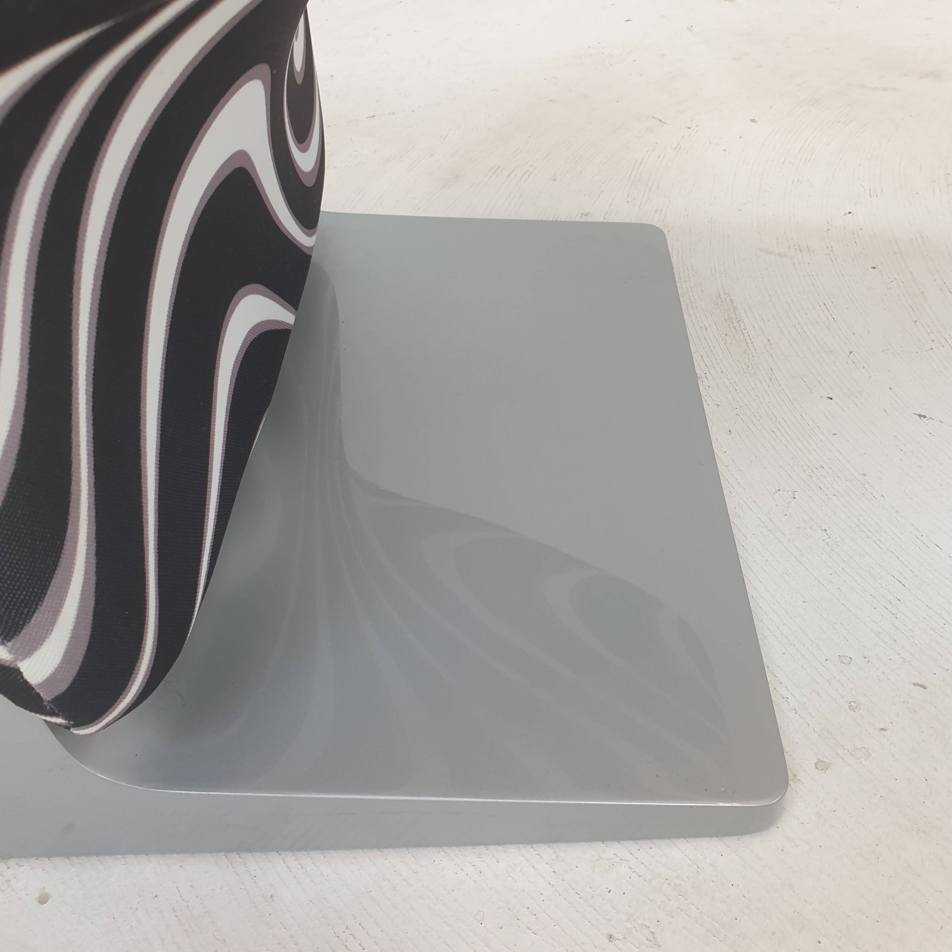 Ribbon Chair With Ottoman by Pierre Paulin for Artifort, 1990's