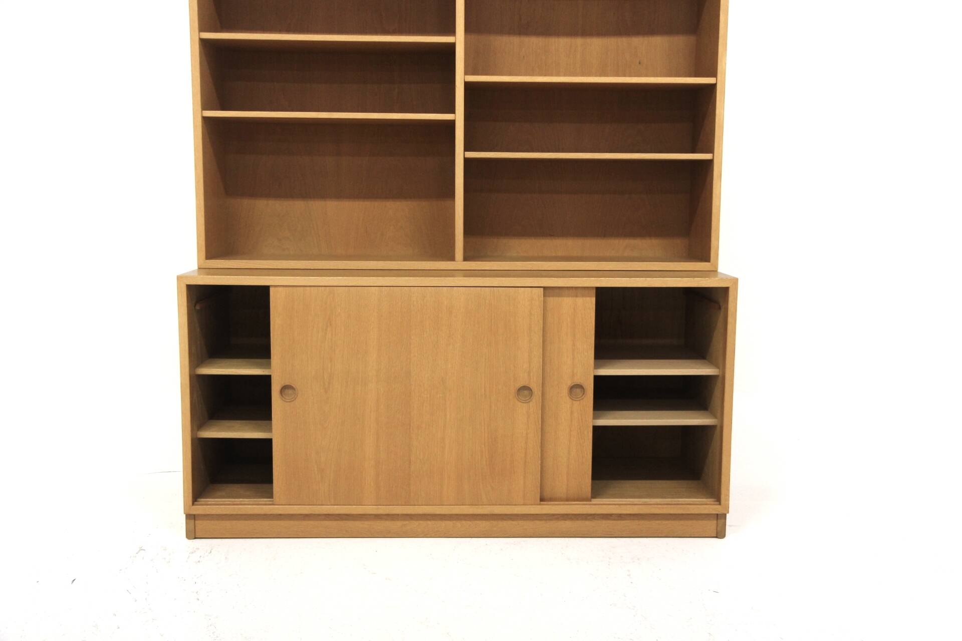 Scandinavian oak bookcase "öresund", Børge Mogensen, Sweden, 1960