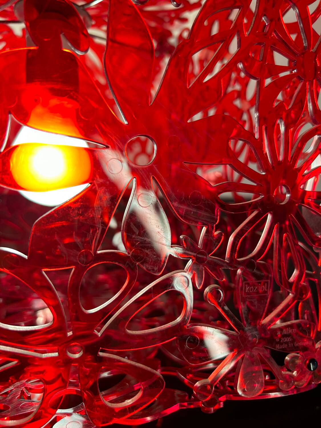 Koziol designer lamp from the 2000s